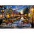 Puzzle vue fleurie sur le canal d'amsterdam 2000 pieces - collection paysage pays-bas - educa - 17127