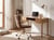 Bureau MDF Marron clair SENDRA - Beliani