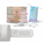 Pack Lampe + câble + pochette microfibre + housse livre - Blanc - Message Pour Toi Maman - Lizia