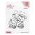 Tampon transparent scrapbooking Nellie's choice OURS LOCOMOTIVE 024