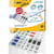 Lot de 60 feutres tableau blanc effaçable - BIC - Pointe ogive moyenne - Couleurs assorties