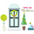 Gabarit de découpe pour machine Sizzix Thinlits - Maison pour Noël - 15 pièces