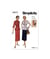 Patron Simplicity 9675 - Jupe et blouson vintage du 34 au 52 (FR) taille n°FR 34-42