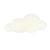 Plaque décorative personnalisable - Nuage blanc