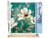 Peinture par Numéro Figured'Art - Fleurs blanches abstraites - Kit de Loisir Créatif DIY Numéro d'Art Complet - 40x50cm toile roulée + châssis en bois à monter