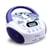 Lecteur CD enfant portable Iceberg MP3 USB - Stéréo 6W - Prise casque - Alimentation secteur ou piles - Design banquise