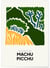 Affiche Pérou Machu Picchu | A3 : 29,7x42cm
