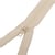 Fermeture injectée séparable idéale blouson - beige pierre