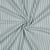 Tissu Double gaze de Coton fil teint Rayures Sauge sur fond Blanc cassé
