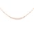 Collier Piana en pierres Quartz Rose