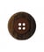 Carte de 2 boutons Panier Marron moyen rond 28mm - Union Knopf Marron