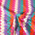 Tissu Crochet ajouré rayé Multicolore