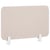 Séparateur Cloison Acoustique de Bureau et Table Beige en Polyester et Matière Synthétique 72 x 40 cm Idéal pour le Open Space