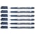Lot de 6 feutres fins de précision pointe calibrée 0,8 mm - EDDING - Noir