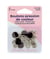 Boutons pression 11 mm couleur noir x6 - Distrifil Bk Noir