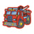 Ecusson thermocollant vehicules pompiers 5cm x 3,5cm