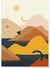 Affiche Abstract Landscape 4 | A3 : 29,7x42cm