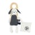 Peluche avec doudou chien Mer d’Iroise Triskel 28 cm - Maïlou Tradition