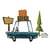 Gabarit de découpe Sizzix Tim Holtz Thinlits - Road Trip Colorize - 25 pièces