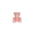 Peluche - Peluche Ourson My sweet teddy rose - 24 cm