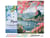 Peinture par Numéro Figured'Art avec Cadre - Port de Rio de Janeiro - Kit de Loisir Créatif DIY Numéro d'Art Complet - 40x50cm toile tendue sur châssis