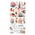 Set de 18 papiers de die cuts 15,5 x 30, 5 cm Craft O Clock VINTAGE SONATA