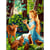 Princesse - Canevas antique Les mystères de la forêt Mimo Verdé 50x65cm