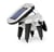 Kit solaire 6en1 noir/blanc