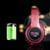 Casque Audio Bluetooth 5.0 Sans Fil LED Avec Micro Et Radio FM Noir Rouge YONIS