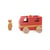 Petit camion de pompier en bois Animaux - TRIXIE BABY