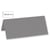 Carte de table double, uni,FSC MixCredit, gris foncé, 100x90mm, 220g / m², 5 pces