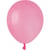 50 Ballons Rose Mat Ø13cm