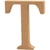 Lettre, T, H : 13 cm, ép. 2 cm, 1 pièce