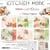 24 papiers scrapbooking 20 x 20 cm Craft O' Clock KITCHEN MODE