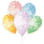 5 Ballons Joyeux Anniversaire Pastel Ø33cm