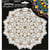 Pochoir - Pour dot painting - Mandala - 20cm - Forme en bois + support - Aladine