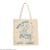 Tote Bag en Coton Équipage du Chapeau de Paille - One Piece