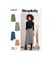 Patron Simplicity 9648 - Jupe du 36 au 52 (FR) S9648.K5 taille n°FR 44-52