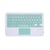 Clavier Pour Tablette Sans Fil Bluetooth Avec Pavé Tactile Vert Foncé Vert 2 YONIS