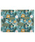 Tissu coton papillons fleuris de 160 cm de largeur papiliovert vendu par 50 cm