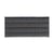 Bobine 10m sangle matelassée 35mm gris foncé
