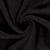 Tissu Fausse fourrure Bouclette Daphné uni Noir