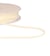 Bobine 30m cordon tressé 4,5mm ecru/blanc