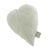 Coussin déco 26x23cm en coton vert tilleul