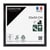 Cadre photo Precious carbone 30x30 cm