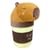 Capybara - Peluche Coffeebara 22 cm