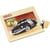 Puzzle en bois - cars : sheriff 12 pièces - voiture de police