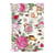 1 feuille de papier de riz 22.5 x 32 cm découpage collage Paper Designs FLEUR ROUGE MAUVE OISEAU 0238