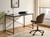 Bureau MDF Noir ANDASTE - Beliani