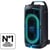 Enceinte - MX ST50F/XE - 240 W - Effets lumineux - Bluetooth - Batterie 18h - Roues intégrées - Noir